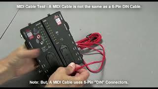 How to Use the dbx CT3 Cable Tester - Basic Info, Notes, and Examples