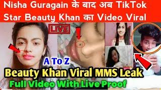 TikTok ⭐ Star Beauty Khan Viral Video Full Explaine | Don't Share | Beauty khan MMS Leak Full Video