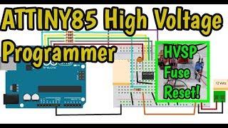 ATTiny85 Fuse Resetter with Arduino