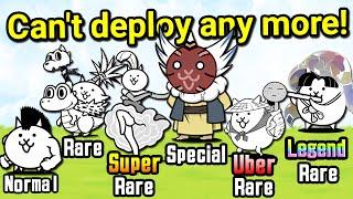 You Can ONLY Deploy 1 Cat from Each RARITY! (Battle Cats)