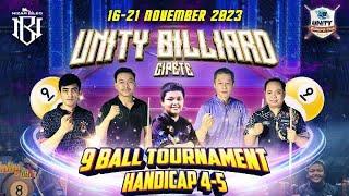 [Round 32 - Final] 9-Ball Turnament Unity Billiard Cipete Hc 4-5