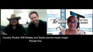 Interview with country music singer Will Wesley and Swiss county singer Florian Fox