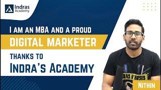 Digital Marketing Course review by Nithin