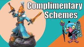 Bright & Complimentary Schemes (Featuring a Space Elf) - HC 335