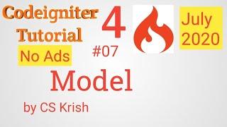 Codeigniter 4 Model Tutorial in Hindi 2020