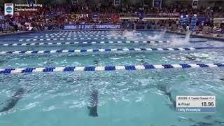 39.90 100 Freestyle  Caeleb Dressel 2018 NCAAs