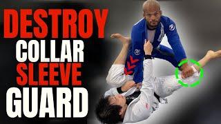 How to Stop and Neutralize Attacks to Pass the Collar Sleeve Guard | Essential BJJ Techniques |