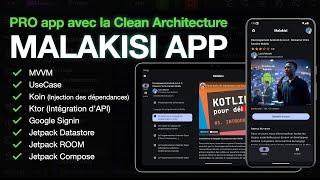 MalakisiApp - Une application full stack Android moderne de gestion des cursus d'apprentissage