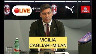 LIVE | FONSECA VIGILIA CAGLIARI-MILAN “Camarda titolare”