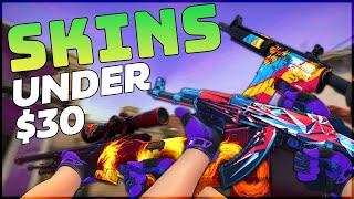 THE BEST CS:GO SKINS UNDER $30! (Improve Your Inventory 2021)