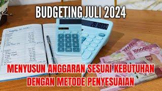 BEGINI CARAKU MEMBUAT ANGGARAN DENGAN PENDAPATAN TIDAK TETAP | Budgeting Juli