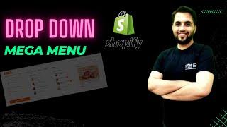 How To Create Drop Down Mega Menu On Shopify 2024 | Multi-Level Dropdown Header Menus