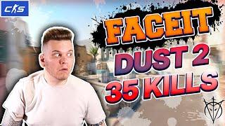 Most eléggé adja haló! 35 KILLes meccs - Dust2 Faceit