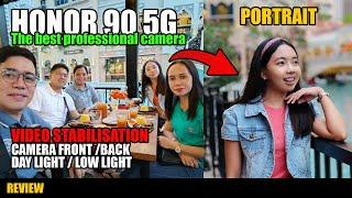 HONOR 90 5G Video Stabilisation Test Review Daylight & Low Light Camera Front & Back Photo shoot