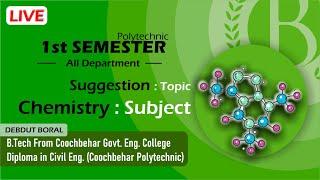 1st Sem : Chemistry (Regular+ Supply) || Full Suggestion #wbscte #polytechnic