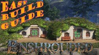 Let's build tiny hobbit houses in Enshrouded - Build Guide