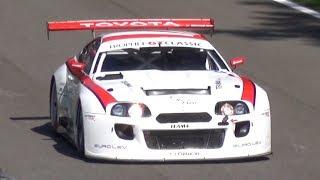 Toyota Supra MK4 GT2 in Action on Track! - Twin Turbo 2JZ Engine Sound!