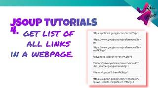 get list of all links from a webpage using JSOUP in sketchware tutorial by jokhio apps