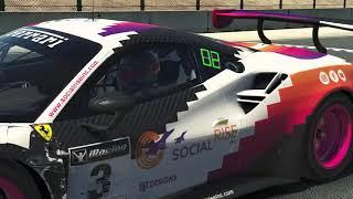 Ferrari 488 GT3 Win at Laguna Seca on iRacing