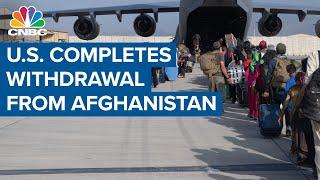 U.S. completes withdrawal of troops from Afghanistan