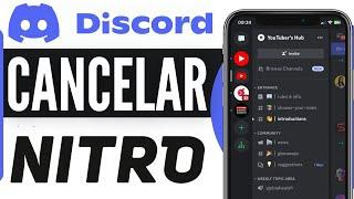 Como Cancelar Discord Nitro Desde Celular (Guia Completo 2025)