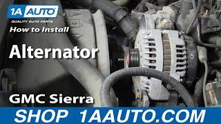 How to Replace Alternator 01-02 GMC Sierra 2500 HD