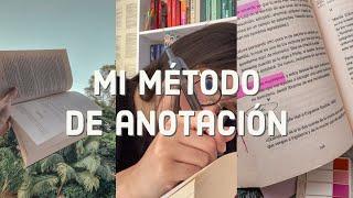 ASÍ MARCO MIS LIBROS️// método de anotación + storytime