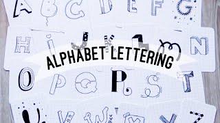 26 Designs~ Alphabet Lettering | Doodles by Sarah