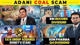 Business News: Adani Coal Scam, RBI Record Dividend, Tata Play valuation, Sun Pharma dividend