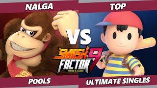 Smash Factor 9 - Nalga (Donkey Kong) Vs. Top (Ness) SSBU Ultimate Tournament