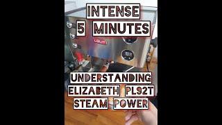 Lelit Elizabeth PL92T Steaming Explained