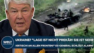 PUTINS KRIEG: "Die Lage in der Ukraine ist nicht prekär! Sie ist sehr kritisch! An allen Fronten!"