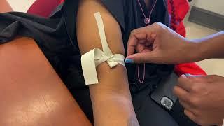 How To Apply a Tourniquet For Blood Draw 🩸 #Phlebotomy #Venipuncture #MedicalAssistant