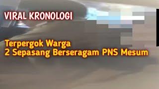 Viral!!! Kronologi Pasangan Berseragam PNS Berbuat Mesum Di Dalam Mobil