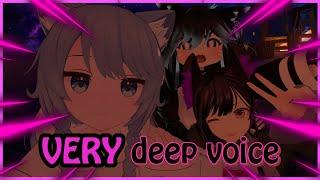 VRChat but you have a very deep voice