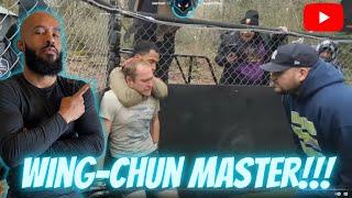 Wing-Chun Master vs Brawler!!! Street Beef REACTION!!