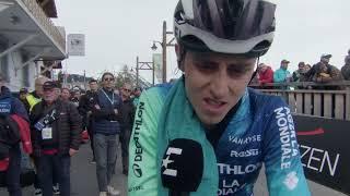Clément Berthet - Interview à l'arrivée - Etape 4 - Tour de Romandie 2024