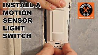 How to Install the Maestro Motion Sensor Light Switch