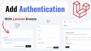 Add Authentication (Login & Register) with Laravel Breeze 