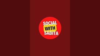 Social with Sabita is live!