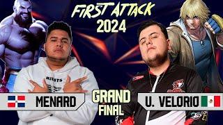 MENARD VS URIEL VELORIO GRAND FINALS First Attack 2024  - Street Fighter 6