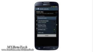 Samsung Galaxy S4 : How to Change Network Mode between 2G,3G & LTE