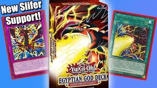 SLIFER Egyptian God Structure Deck First Impressions! | Yu-Gi-Oh!