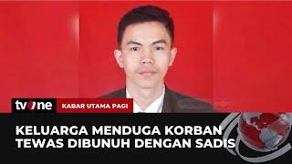 Misteri Penyebab Kematian Mahasiswa Asal Medan di Kamar Kos Bali | Kabar Utama Pagi tvOne