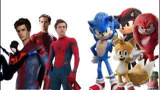 4 Spider-Man’s vs Team Sonic