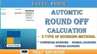 Round off ledger in tally prime I Round off complete step by step information in tally prime.