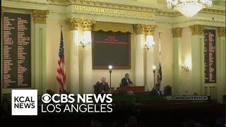 California legislative session comes to a chaotic end