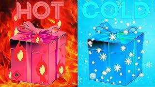Escolha seu presente Quente ou Frio  Choose Your Gift Hot or Cold  Elige Tu Regalo 