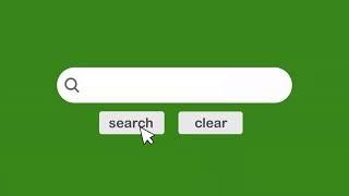 SEARCH BAR GREEN SCREEN | NO COPYRIGHT!! | FREE