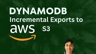 DynamoDB Incremental Export to S3